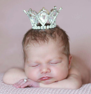 A tubal reversal princess is crowned